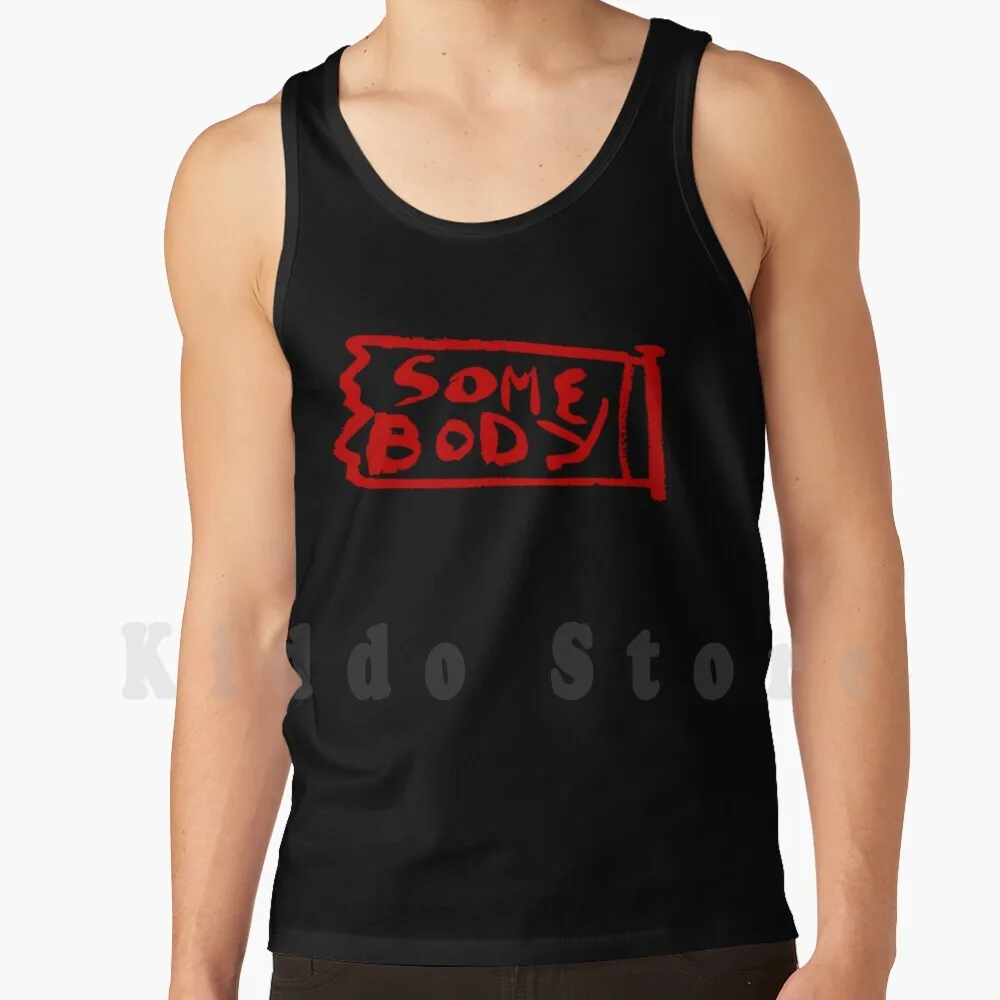 Qualcuno Canottiere Rosse Gilet Senza Maniche Qualcuno Qualche Grande Ricompensa Bong Gahan Violator Celebrazione Nera Dm