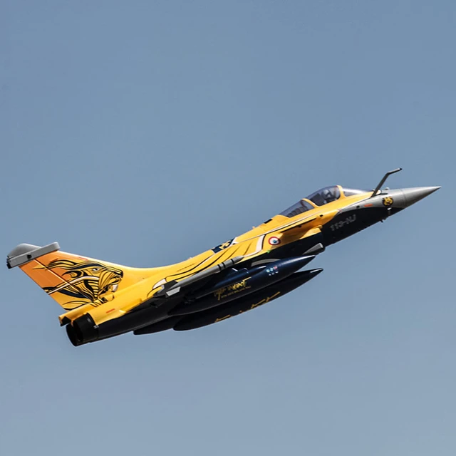 FMSRC RC Airplane  80mm Ducted Fan EDF Jet Rafale Dassaul 6CH with Flaps Retracts  PNP Hobby Model Plane Aircraft Avion EPO 3