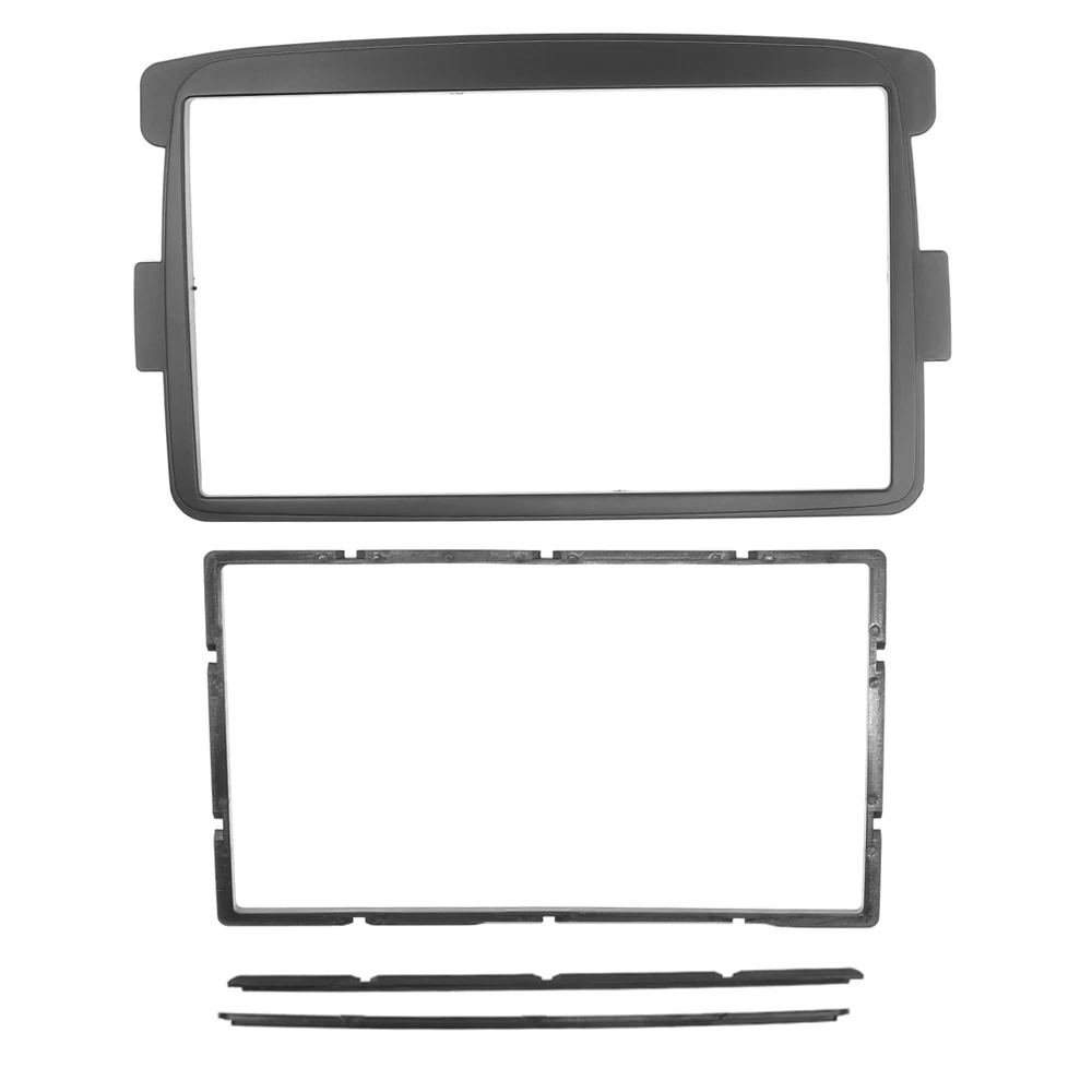 2 Din радио фасция для Renault Duster Logan Sandero 2012 + двойной Стерео DVD тире обшивка установка