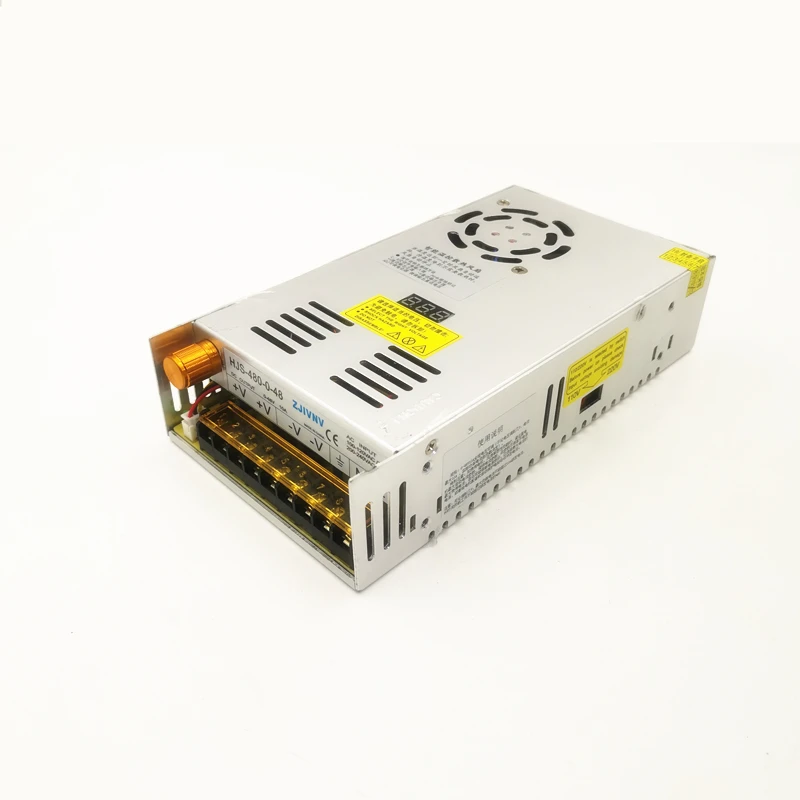 Вход AC 110/220V 480W источник питания выход 0-48V регулируемая Стабилизация напряжения постоянного тока цифровой импульсный источник питания 48v 10a