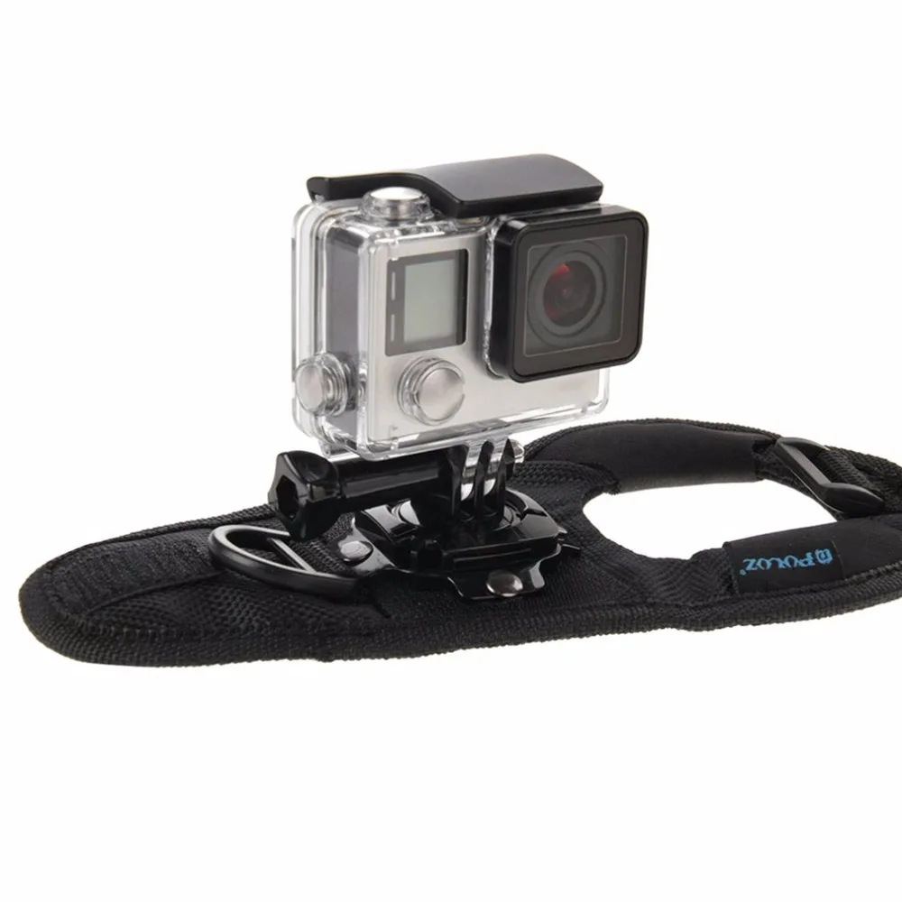 PULUZ держатель ремешок на запястье ремешок 360 градусов вращения для GoPro HERO 5/4 Session/4/3+/3/2/1