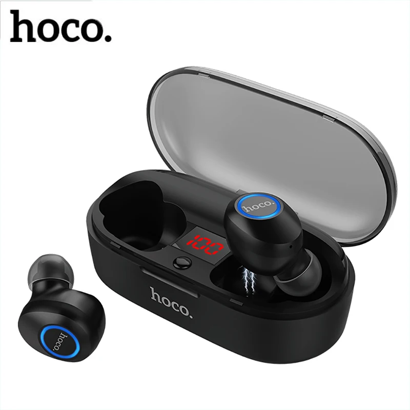 

HOCO ES24 Original Bluetooth Earphone Wireless Hands-free Headset Mini In Ear Joyous Sound Bluetooth 5.0 Earphones Newest