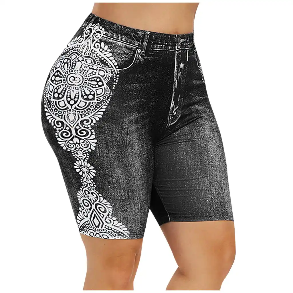 running shorts that look like jeans