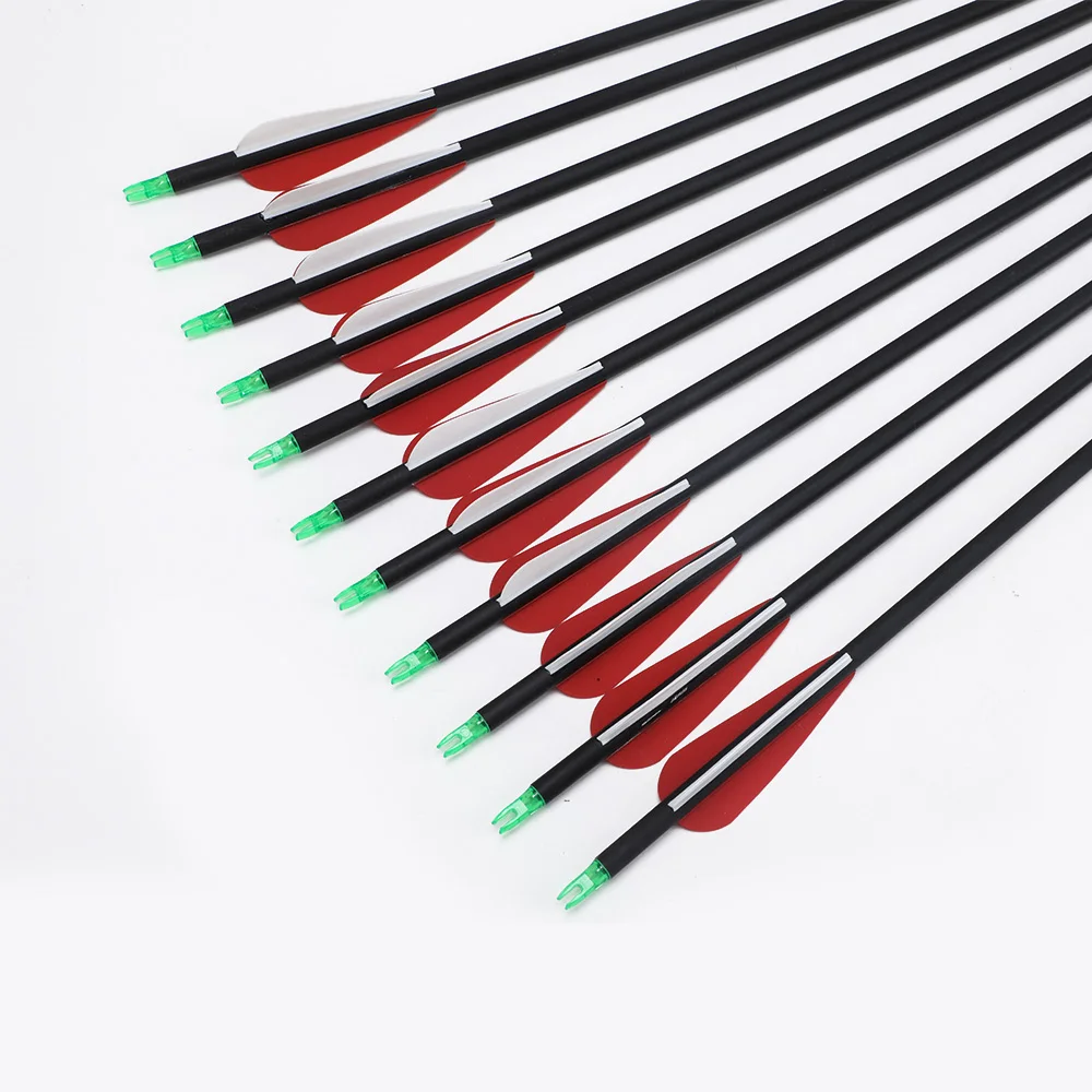 30 Inch Arrows Carbon Arrows Bow Arrows 12pcs 30 Carbon Arrow