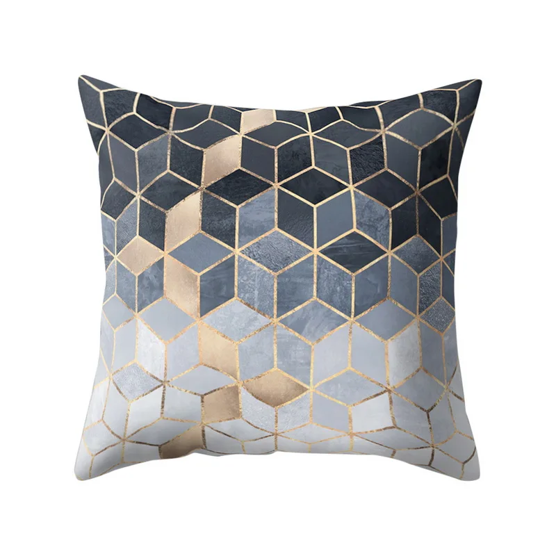 Junejour геометрический чехол для подушки с принтом квадратный 45 см* 45 см наволочка домашняя декоративная