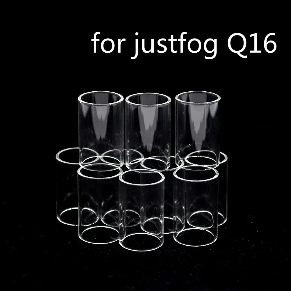 

10PCS clrane Replacemen Glass Tube for Justfog Q16 Starter Kit 2ml/for Justfog Q16 pro 1.9ml