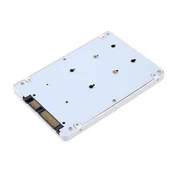 

Mini 2.5 Inch External HDD Enclosure MSATA SSD to 22 Pin SATA SSD Adapter Box Support SATA3