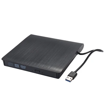 

USB 3.0 Slim External DVD RW CD Drive Writer High Speed Portable for Laptop PC DU55