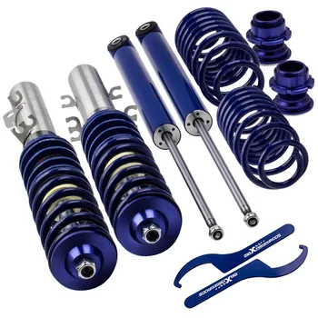 

Coilover Suspension Struts for VW Volkswagen Golf MK4 1.9 TDi FWD Shock Absorber for Seat Leon 1.8T 1.9 TDi 2.3V5 2WD Spring