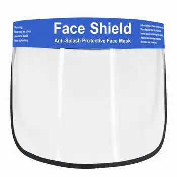 

Transparent Protective Face Anti Droplet Dust-proof Protect Shield Mask Dust-Proof Face Mask Stop the Flying Spit Prevent