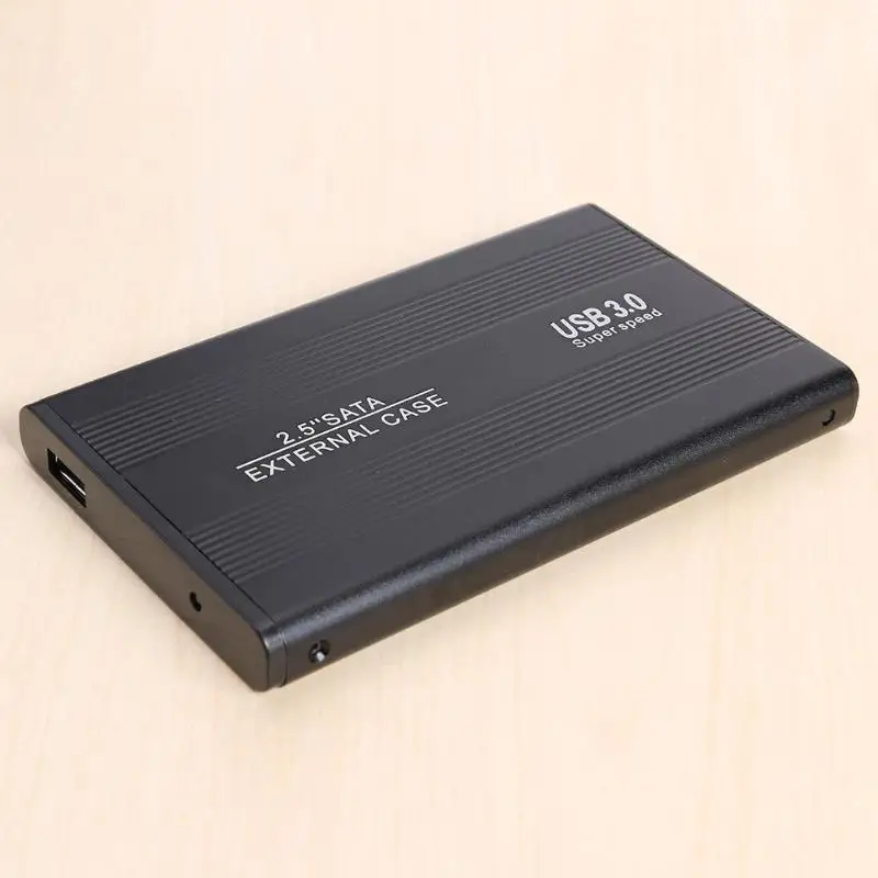 2,5 дюймов USB3.0 для SATA чехол для SSD, HDD жесткий диск корпус внешний 5 Гбит/с HDD диск коробка поддержка 3 ТБ для WIndows Mac OS