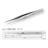 1Pc Stainless Steel Lash Tweezers Anti-static VETUS Tweezers Super Hard Volumn Eyelash Extension Makeup Tool 4