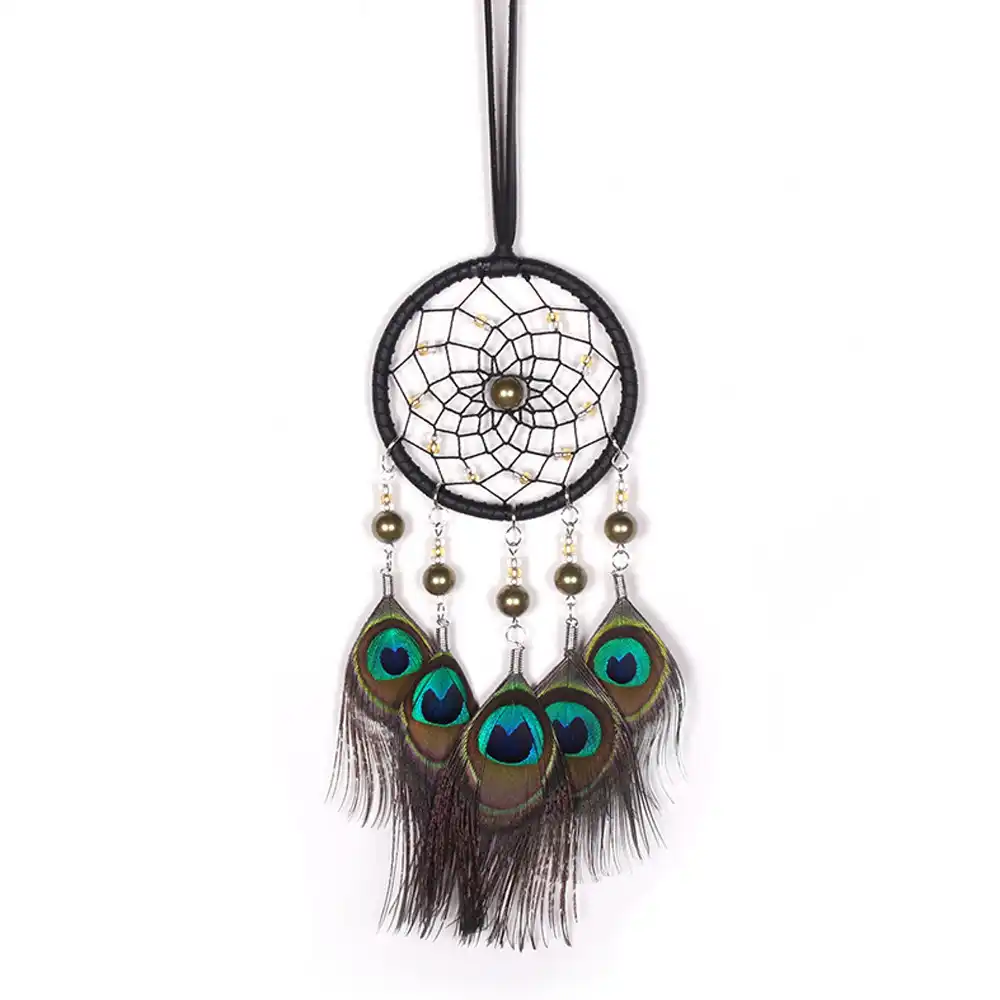 Gift Feather Dream Catchers Feathers Wall Hanging Nordic Room Car Home Decor Hunter Substance Dreamcatcher Ornament Hot Sale 914 Wind Chimes Hanging Decorations Aliexpress