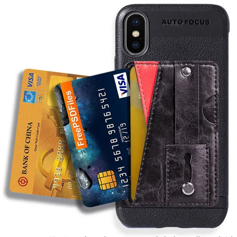 Чехол для телефона Apple IPhone X XR Xs 11 Pro Max 8 7 6 6S Plus, задняя крышка, слот для карт, Fundas, подставка для мужчин, Бизнес Стиль, Капа, P05E