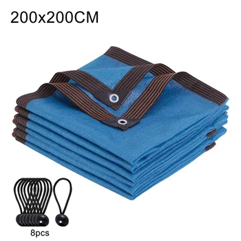 

Summer 90% Shade Fabric Sun Shade Cloth Garden Yard Flower Netting Shelter with Grommets for Pergola Cover Canopy