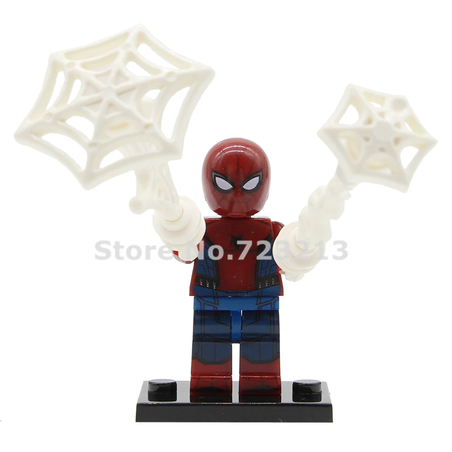 WM6071 Человек-паук вдали от дома фигурка супергероев Человек-паук Mysterio Питер Паркер Человек-паук Marvel строительные блоки игрушки - Цвет: WM782
