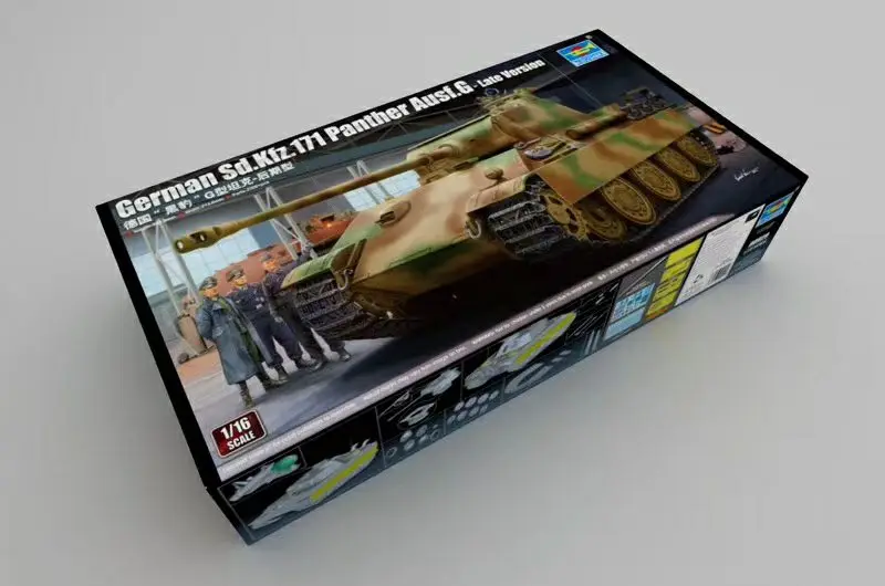 Trumpeter 1/16 немецкий Sd. KFZ. 171 Panther Ausf. G последняя версия #00929 | Игрушки и хобби