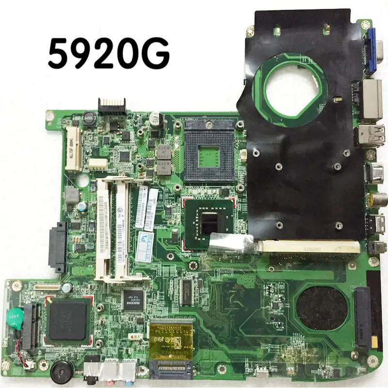 Материнская плата DA0ZD1MB6F0 для acer Aspire 5920G материнская ноутбука MBAGW06001 100%