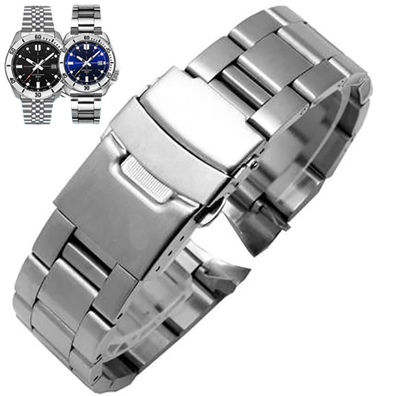 Correa de repuesto reloj Casio, pulsera de Metal de acero inoxidable para hombre, 106, MDV 107, MDV MTP VD01, 22mm|Correas de reloj| - AliExpress