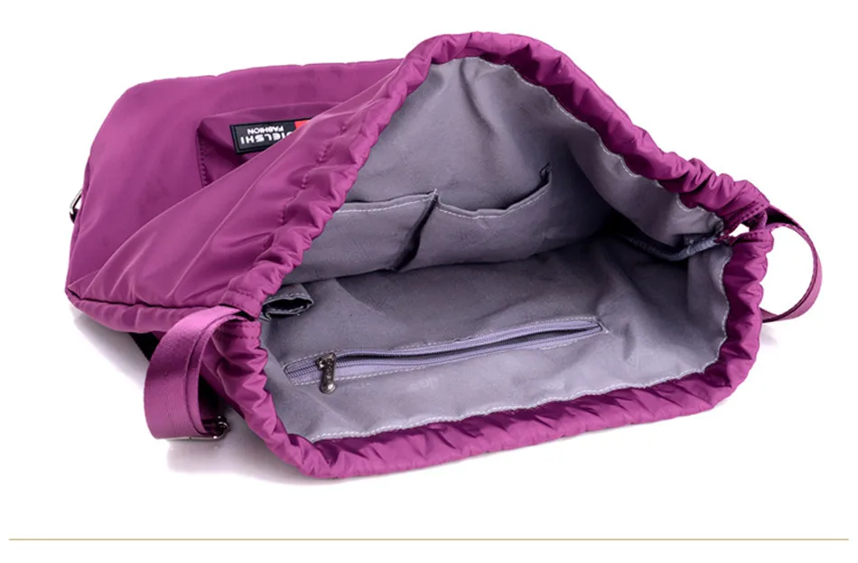 Outdoor Sports Running Large Capacity Drawstring Backpack Men And Women Swimming Fitness Waterproof Soft Back Backpack Gym Bag