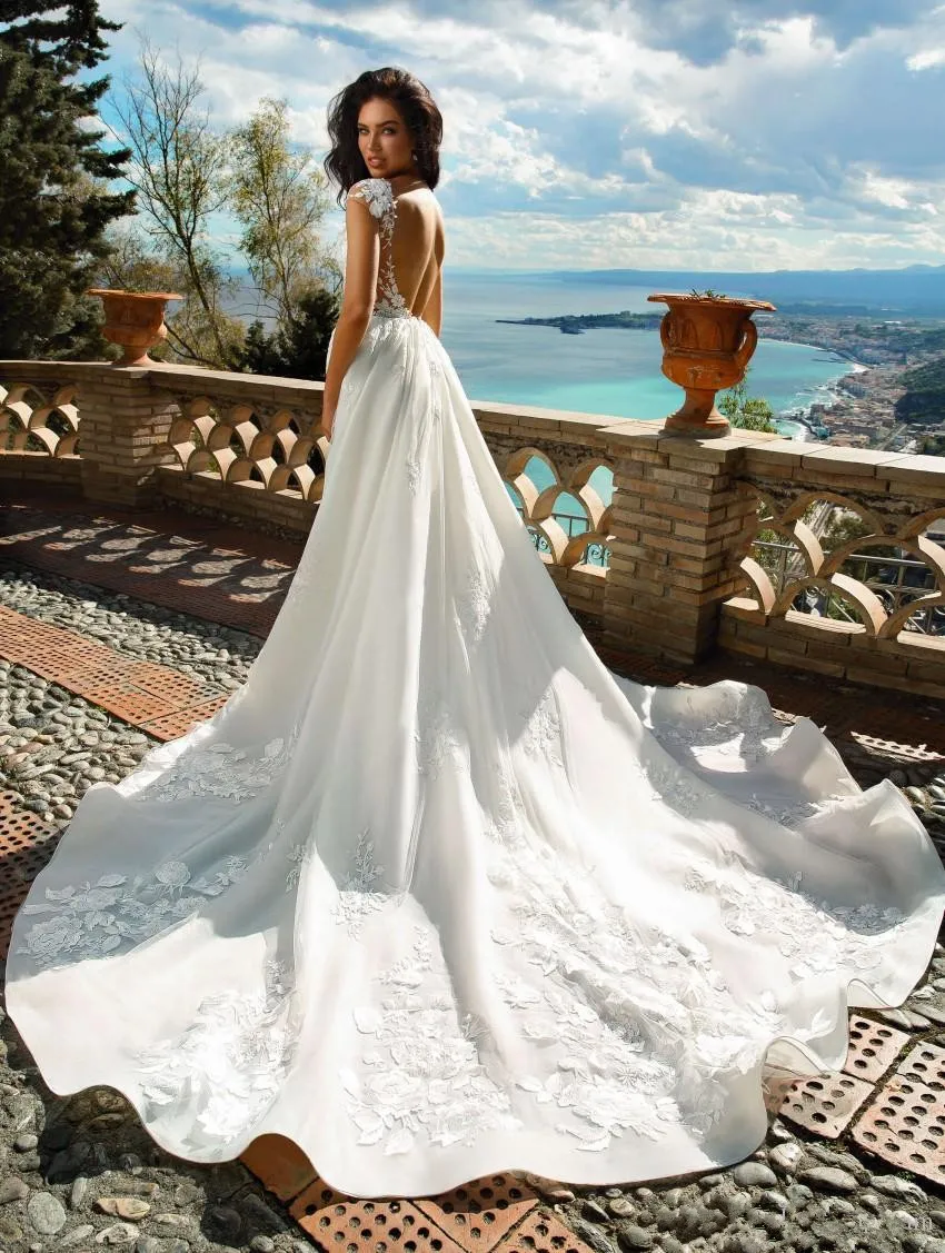 amazing-a-line-lace-overskirt-wedding-dresses-sheer-bateau-neck-backless-bridal-gowns-sweep-train-appliqued-tulle-plus-size-robes-de-mariée (1)