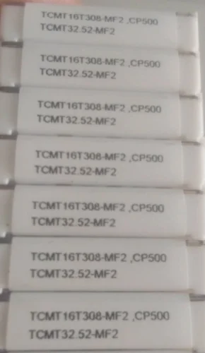 10 шт. твердосплавные вставки TCMT16T308-MF2, CP500