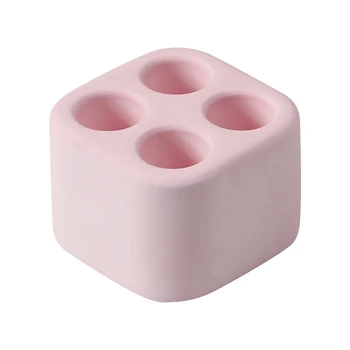 

Diatomite toothbrush holder Traceless Stand Rack quick-drying mildew proof toothbrush holder Space Saving Bathroom Accessories