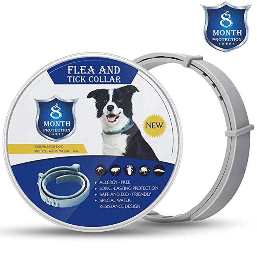 

Flea And Lice Collars For Dogs, Flea And Lice Control For Cats And Dogs, Adjustable Puppies Pets Fleas Dog Collars Pet Supplies