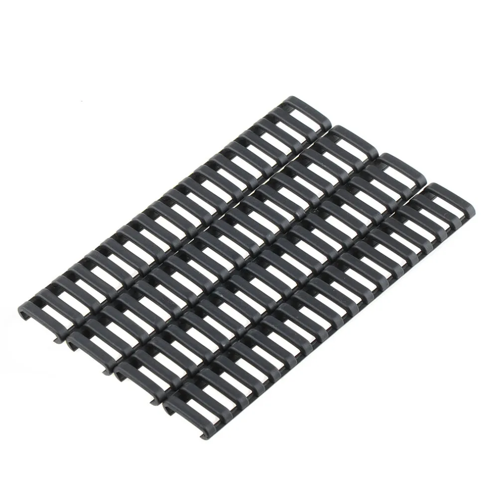 4 шт. легкие черные защелкивающиеся накладки на лестничные рельсы для крышек протекторы прокладки другие дополнительные рельсовые крепления