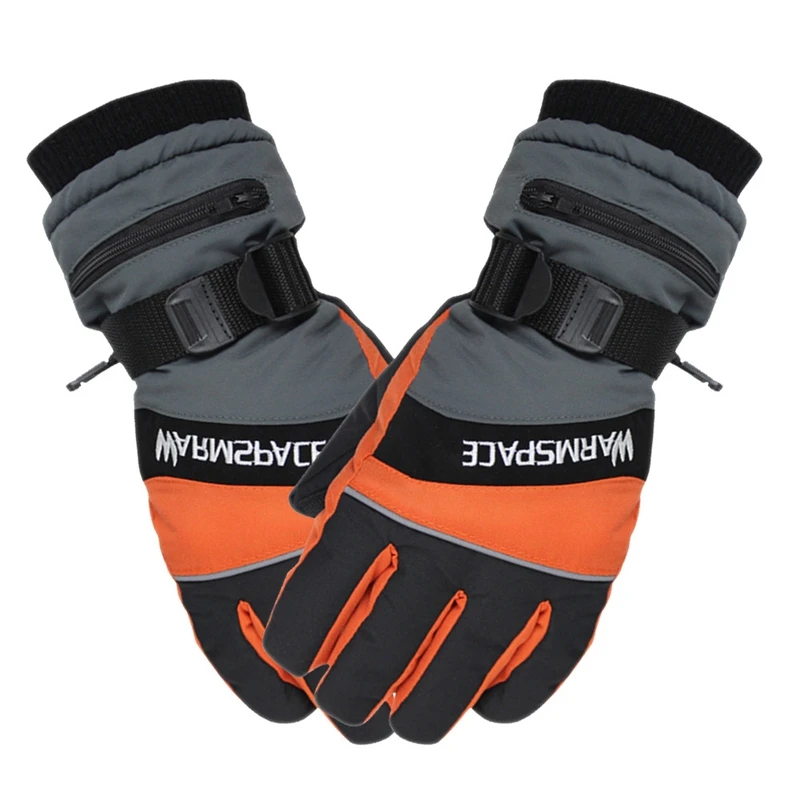 Теплые лыжные перчатки Warmspace, зимние, USB, теплые, электрические, тепловые перчатки, водонепроницаемые, с подогревом, на батарейках, для МО