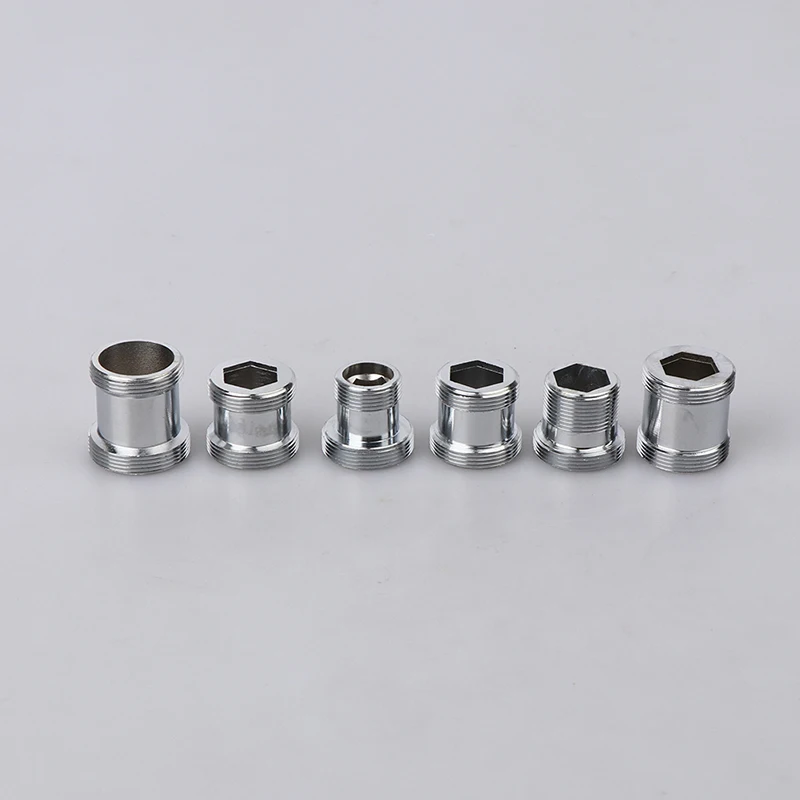 Description Picture 6 of itemNEW Faucet Adapter M16 M18 M20 M21 M22 M24 Thread Transfer Thread Brass Connector Bathroom Kitchen Faucet Spout Accessories