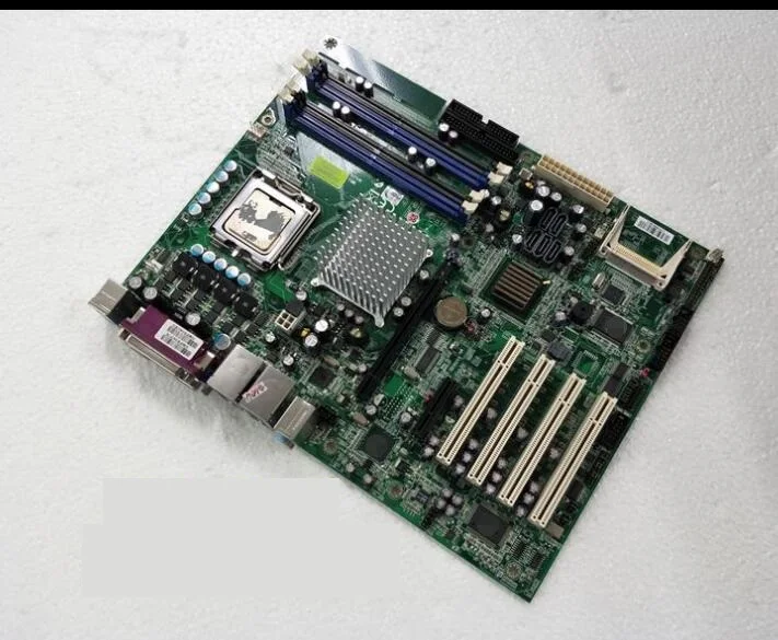 Очень хорошая оригинальная IPC Встроенная плата(R) RUBY-9716VG2AR 4* PCI Промышленная материнская плата с ЦПУ ram VGA 2* LAN LPT COM