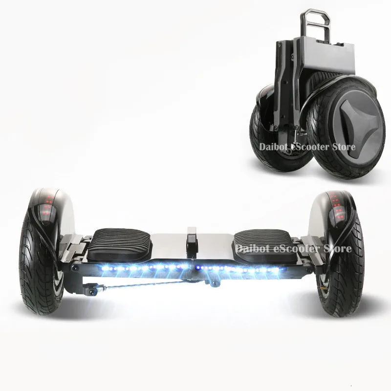 Daibot Hoverboard 10 Inch Two Wheel Self Balancing Scooters 36V 500W Off Road Folding Electric Scooters Adults Bluetooth Speaker  (16)