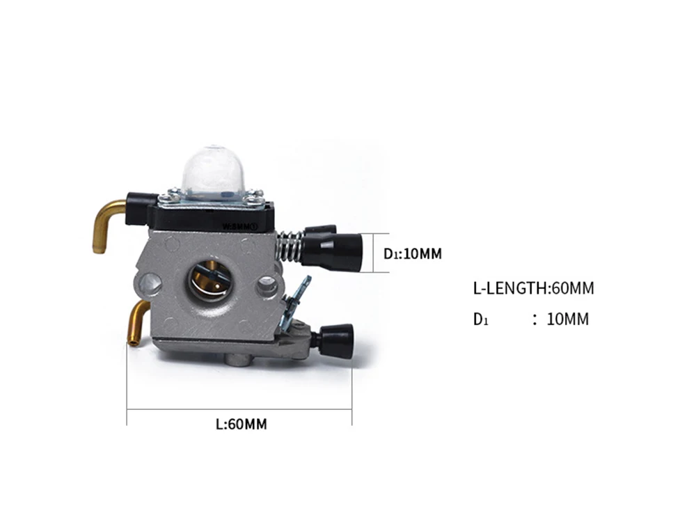 Карбюратор арматура карбюратора подходит для stihl FS38 FS45 FS46 FS55 FS74 Строка триммер для живых изгородей, OEM: 41401200619