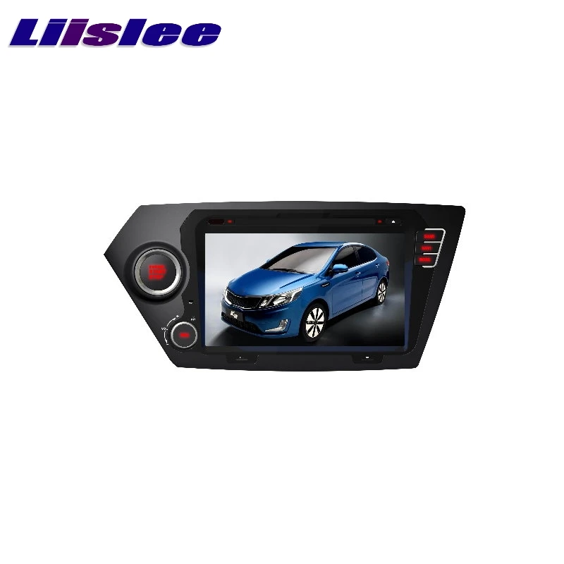 Для KIA K2 RIO 2011 ~ 2017 LiisLee Автомобильный мультимедийный ТВ DVD GPS аудио Hi-Fi радио