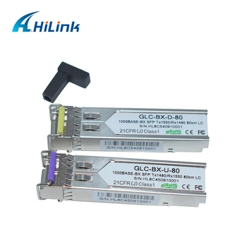 

Free shipping! 5pairs/lot! 1.25G BIDI SFP 1490/1550nm 80km DDM Fiber Optic Transmitter LC/SC for optional