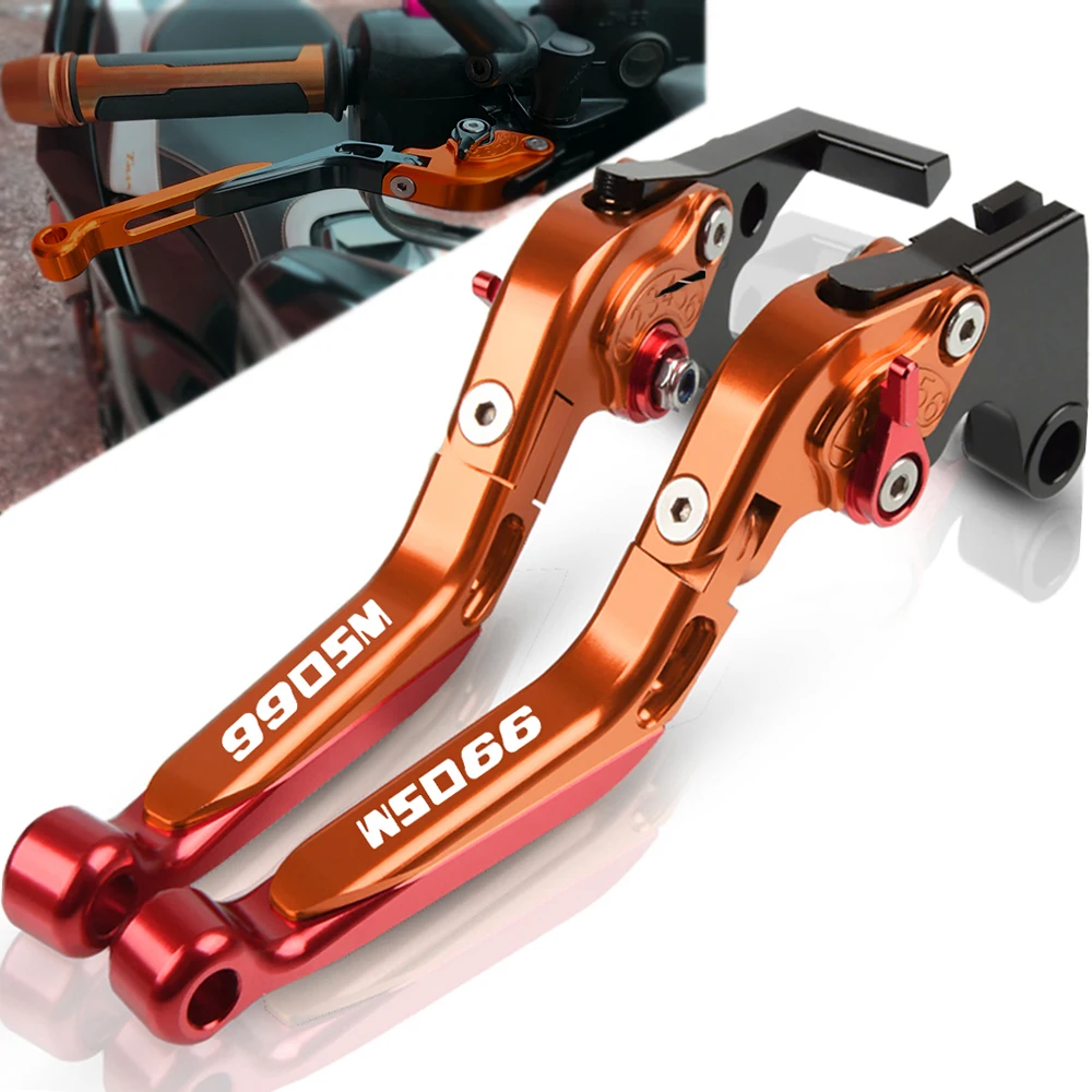 

Motorcycle Accessories CNC Adjustable Foldable Extendable Brake Clutch Levers Handle For 990SM 2007 2008