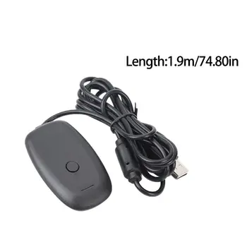 

For -Xbox 360 Wireless Gamepad PC Adapter USB Receiver Supports Win7/8/10 System For -Microsoft -Xbox360 Controller Console X6HB