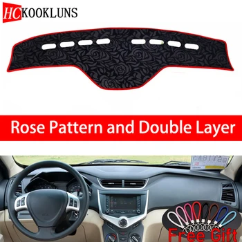 

Rose Pattern For CHERY fulwin 2 2013 2014 2015 2016 Cover Car Stickers Car Decoration Car Accessories Interior Car Decals