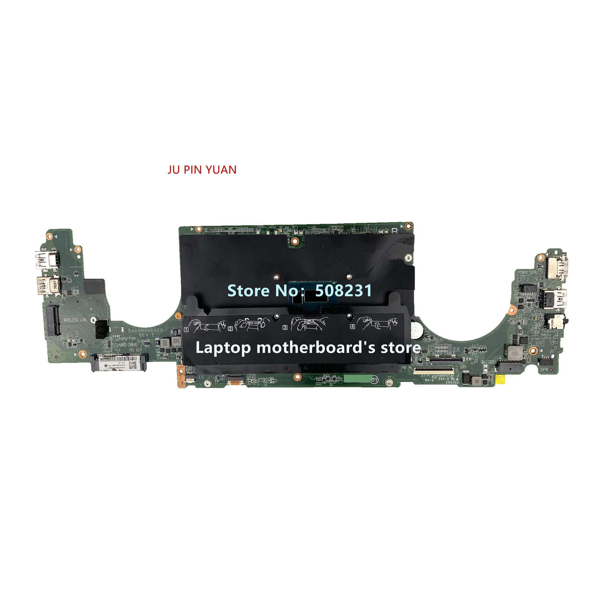 

For Dell Inspiron 15 7547 Laptop Motherboard CN-0H1XYW 0H1XYW H1XYW DA0AM6MB8E0 With I7-4510U CPU 100% Full Tested
