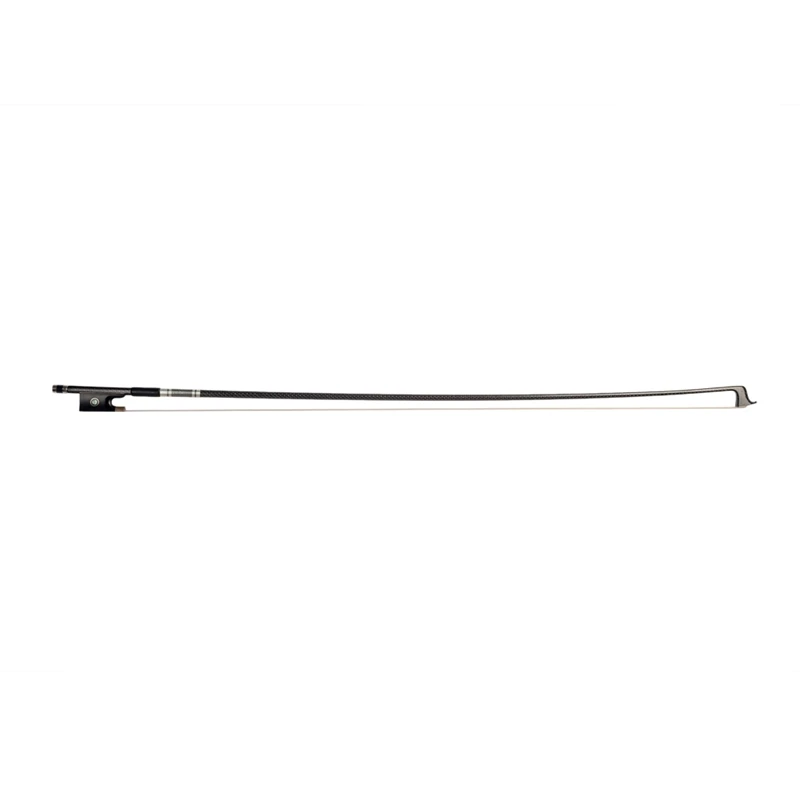 

Violin Bow 4/4 Full Size Carbon Fiber Violin Bow for 4/4 Violin with Silver Braided Ebony Frog Violin Parts