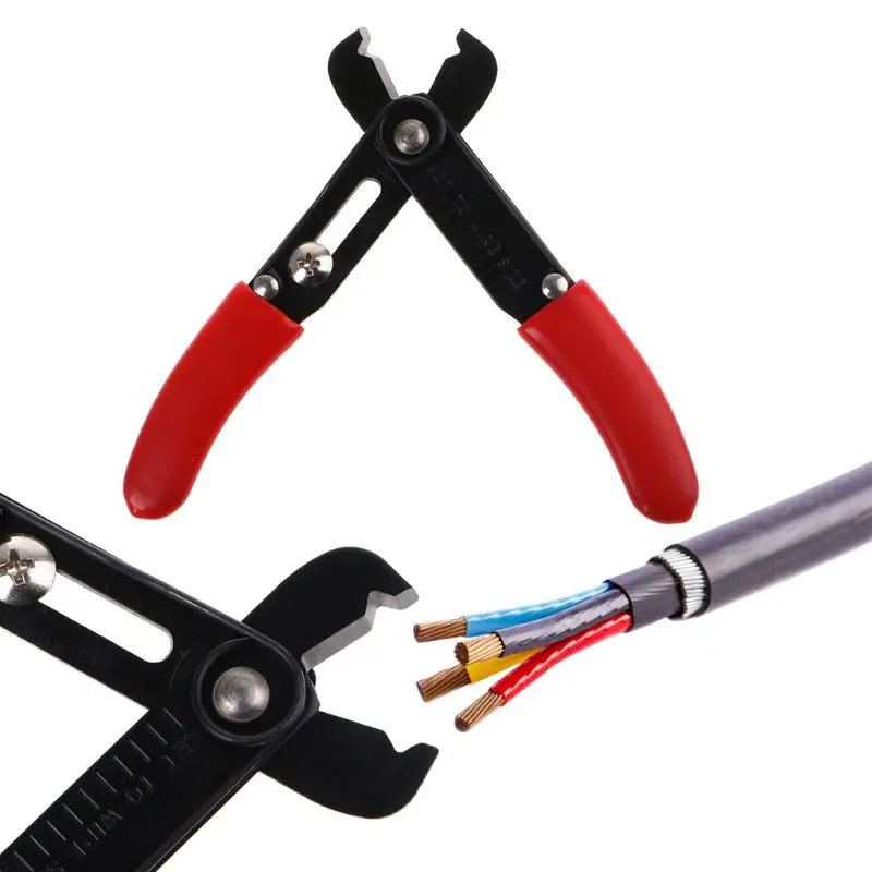 

Adjustable Wire Stripper Portable Wire Cutter Multifunction Cable Tool Pliers
