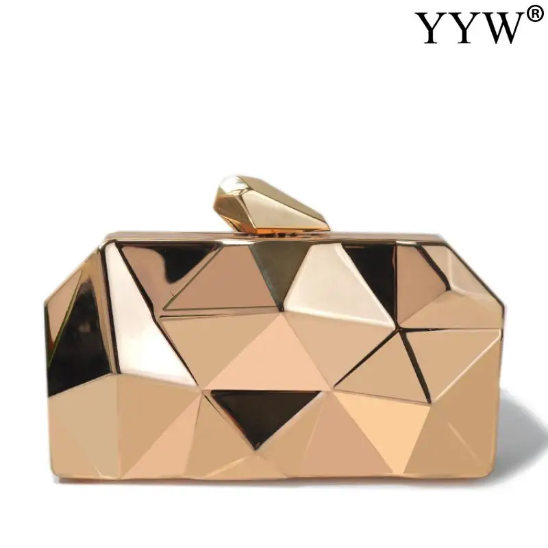 Women Fashion Clutch Bag Mixed Color Leather Metal For Ladies Evening Bags Party Wedding Shopping Bridal Designer Handbags