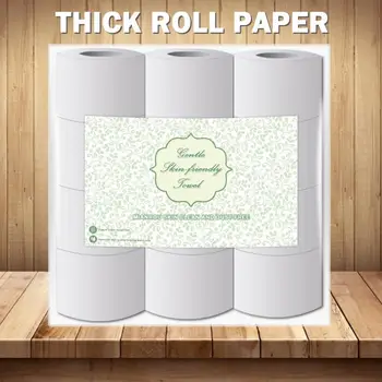 

High Quality Three Layer Toilet Tissue Home Bath Toilet Roll Toilet Paper Soft Toilet Paper Skin-friendly Paper Towels New