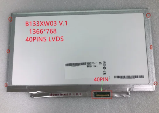 N133BGE-L31 L41 CLAA133WA01A LTN133AT20 B133XW03 V.0 V.1 V.4 V.5 LP133WH2-TLF2 TLE1 | Компьютеры и офис