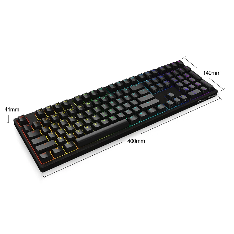 Игровая механическая клавиатура AKKO 3108S RGB, 108 клавиш, RGB подсветка, полный ключ Cherry MX Switch type-C для геймера