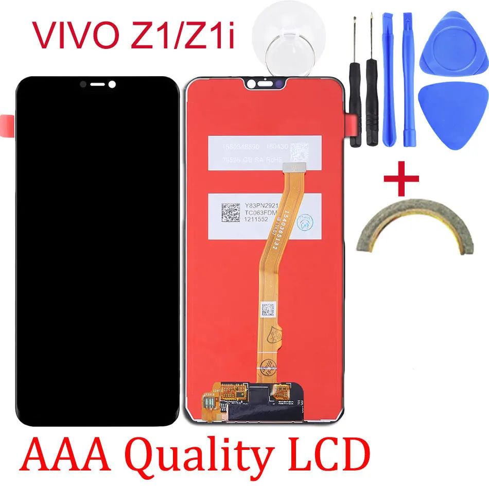 Для оригинального Vivo Z1/Z1i ЖК дисплей + сменная рамка для vivo Z1i фотодетали замены