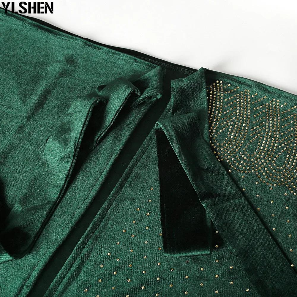 African Dresses for Women 3 Piece Set Dashiki Diamonds Tops Skirt African Clothes Bazin Broder Riche Fashion Robe Africaine Femme 36