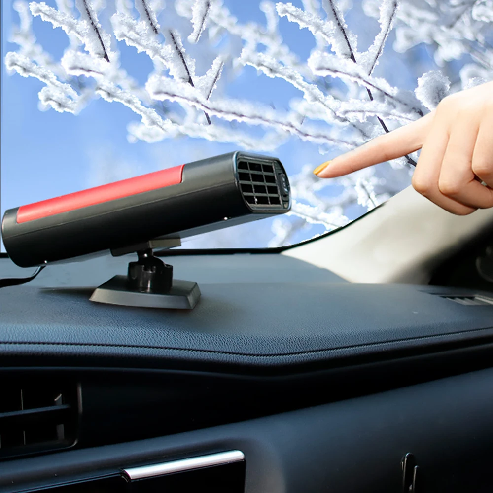 New Car Heater Universal 150W Car Interior Heating Accessories Fan Heater Window Mist Remover