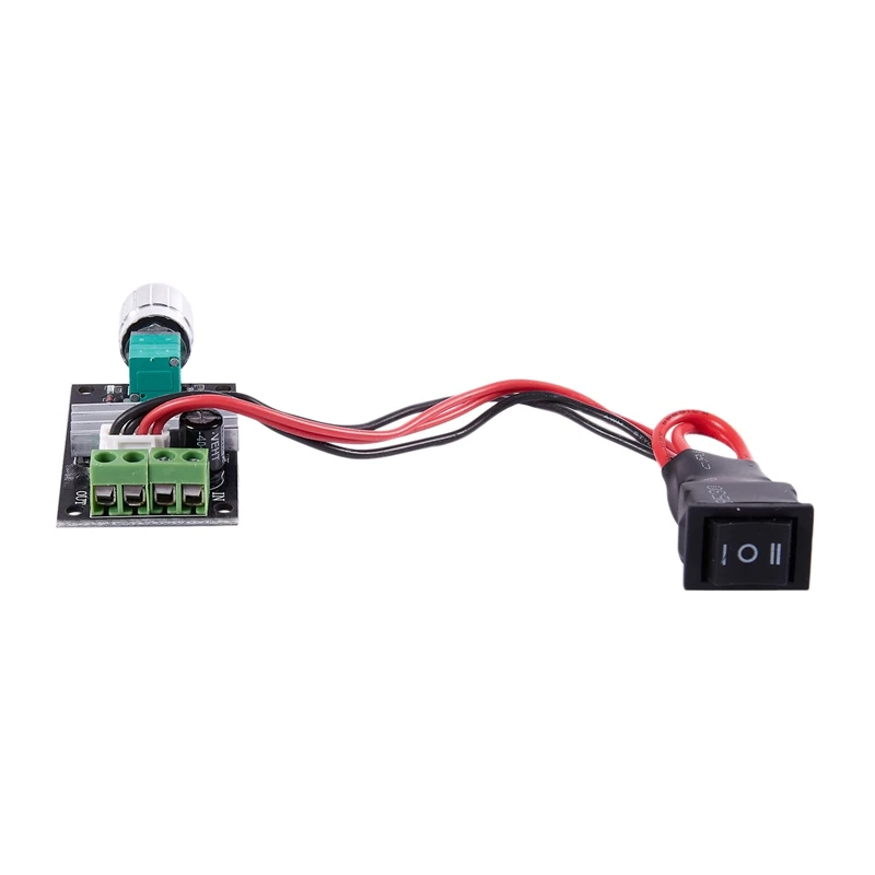 6V 12V 24V 3A PWM DC контроллер скорости двигателя реверсивный переключатель управления 1203B